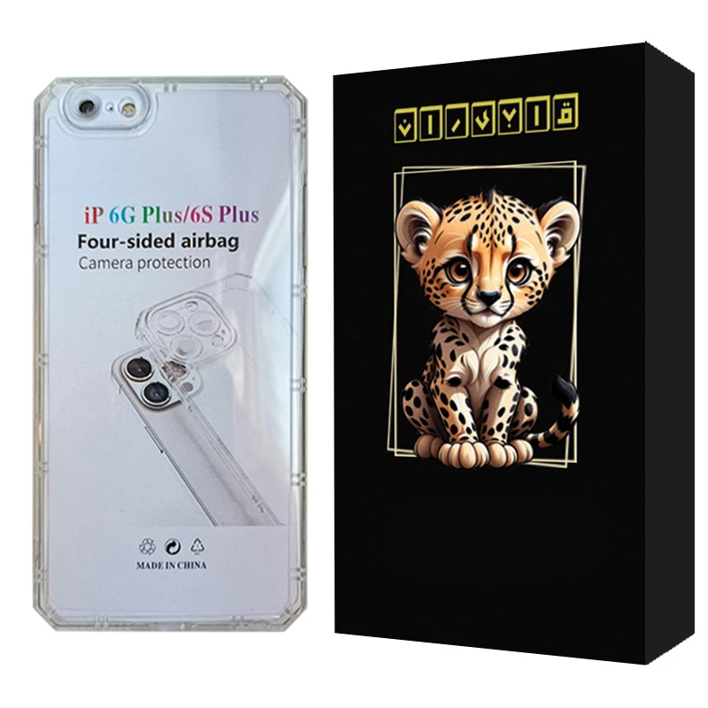 کاور قاب ایران مدل شفاف 1 مناسب برای گوشی موبایل اپل iPhone 6 Plus