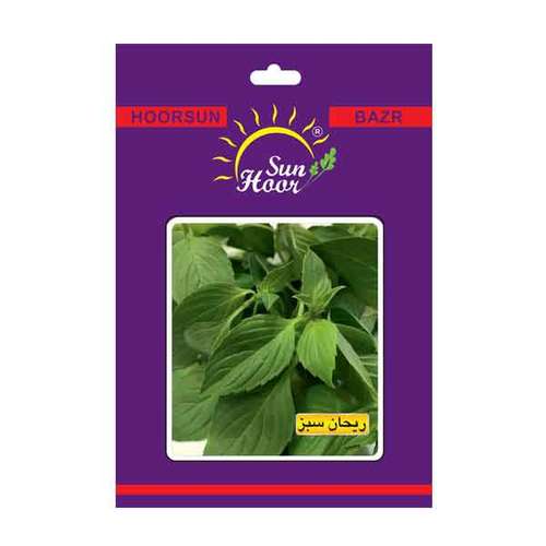 بذر سبزی ریحان سبز هورسان مدل  HB10019