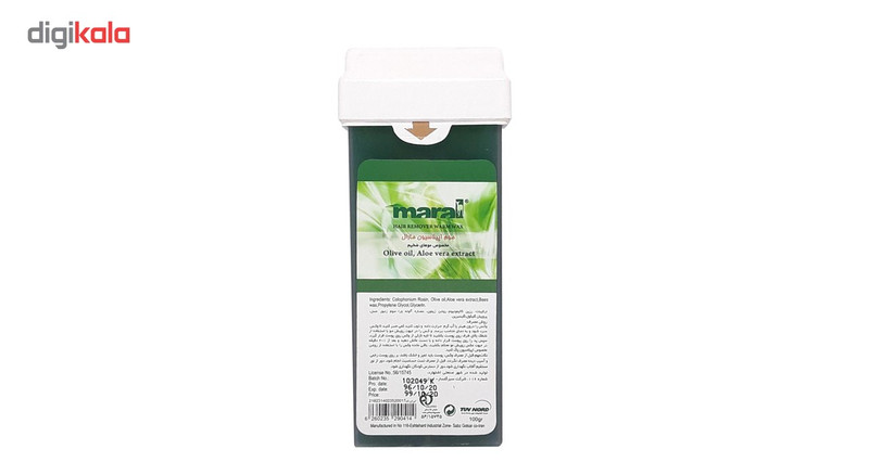 موم خشابی مارال مدل آلوئه ورا مقدار 100 گرم