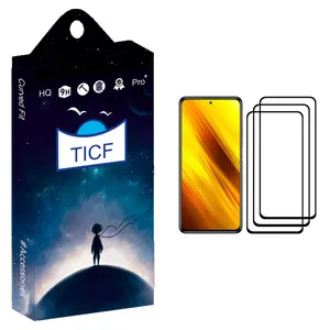 TICF +HD Screen Protector For Xiaomi Poco X3 Pack Of 3