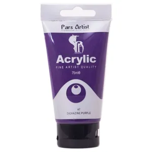 رنگ اکریلیک پارس آرتیست کد 47 Dioxazine Purple سایز 075