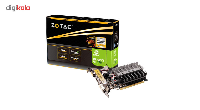 کارت گرافیک زوتک مدل GT 730 4GB