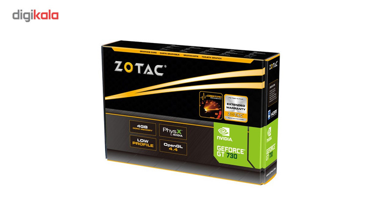 کارت گرافیک زوتک مدل GT 730 4GB