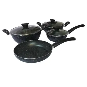 سرویس قابلمه 7 پارچه گرانیتی تفت مدل غزل