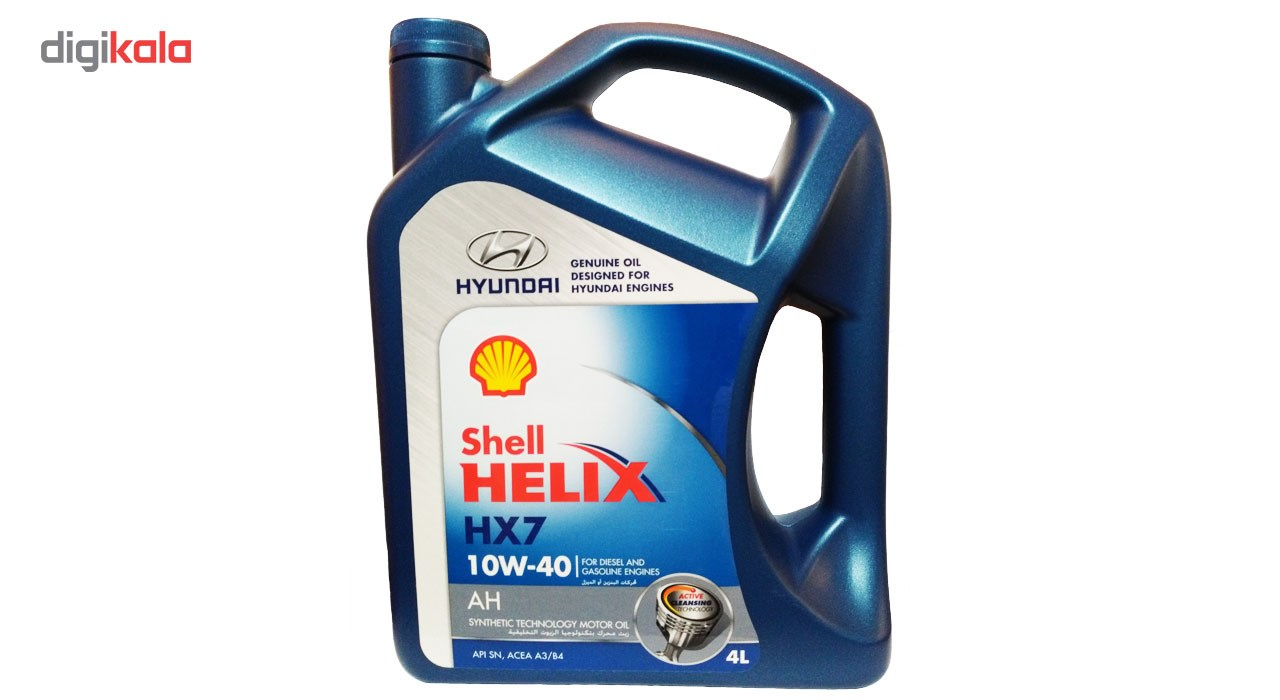 روغن موتور خودرو شل هلیکس مدل HELIX HX7 10W- 40 حجم 4 لیتر