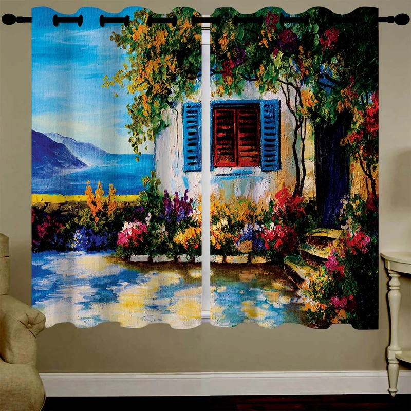 پرده مخمل رنس مدل C34-50113 ارتفاع 190 سانتی متر