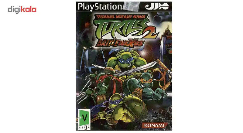 بازی لاک پشت های نینجا مخصوص پلی استیشن 2