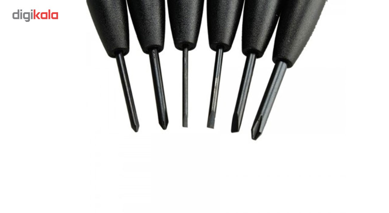 مجموعه 6 عددی پیچگوشتی ساعتی مدل تیان