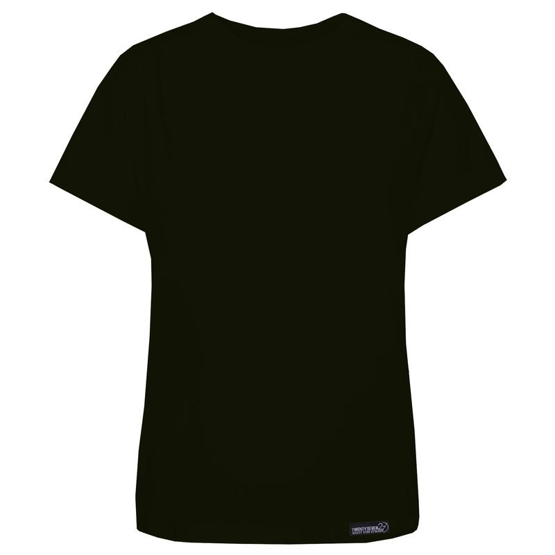 تی شرت آستین کوتاه زنانه 27 مدل MH1448 BlaclShirt Simple