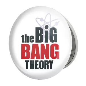 آینه جیبی خندالو طرح سریال تئوری بیگ بنگ The Big Bang Theory مدل تاشو کد 13303 