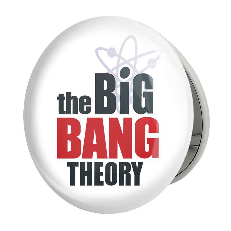آینه جیبی خندالو طرح سریال تئوری بیگ بنگ The Big Bang Theory مدل تاشو کد 13303
