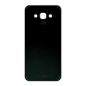 MAHOOT Black-suede Special Cover Sticker for Samsung A8