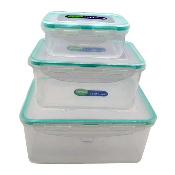 ظرف نگهدارنده لیمون بسته 3 عددی