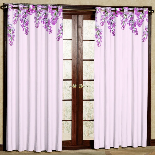 پرده مخمل پانچی کد 5909 سایز 280x140 سانتی متر