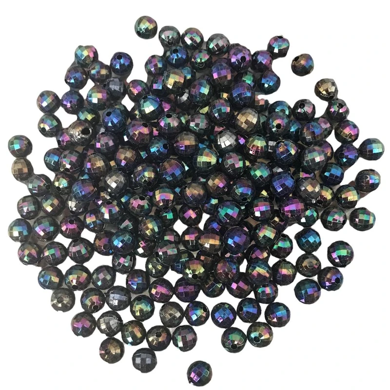 مهره دستبند مدل تراش خورده کد 444 بسته 200 عددی