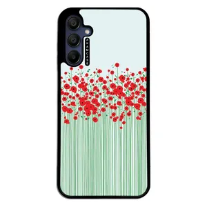 AKAM AMC-WSGA15-FLOWERS-26 Cover For Samsung Galaxy A15