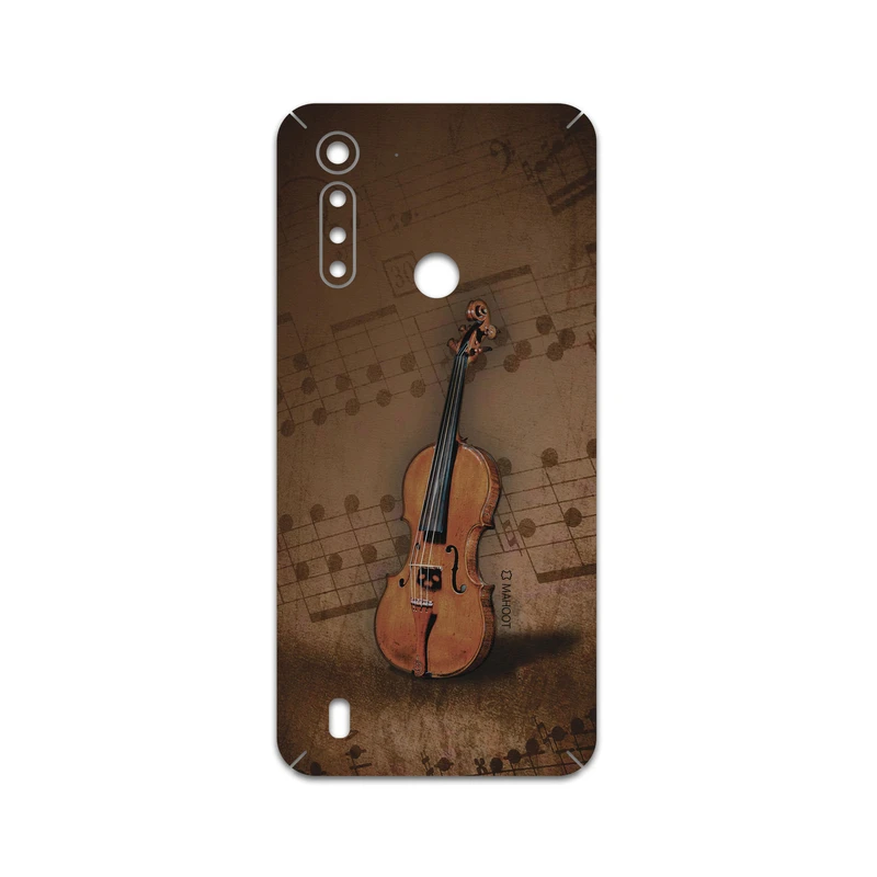 برچسب پوششی ماهوت مدل Violin-Instrument مناسب برای گوشی موبایل موتورولا G8 Power Lite