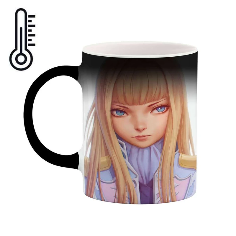 ماگ حرارتی کاکتی مدل انیمه کد mgh16119