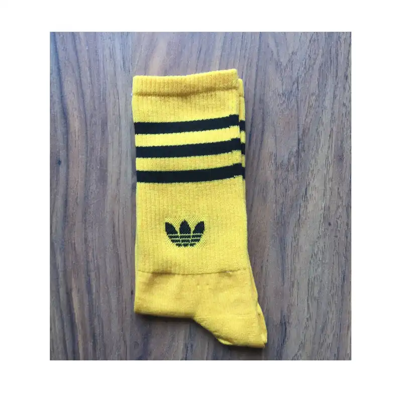 جوراب ورزشی مردانه مدل ساق دار اسپرت رنگ زرد