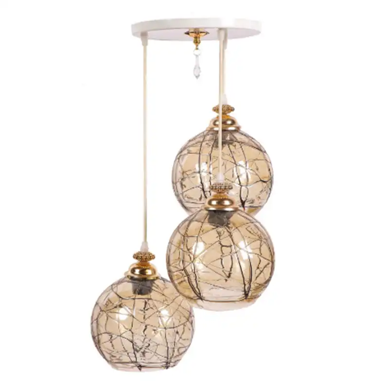 لوستر سه شعله چشمه نور کد A1285/3