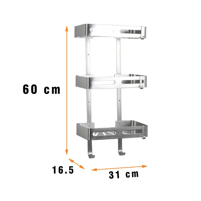 قفسه حمام مدل وسط تیبیکو کد LV3
