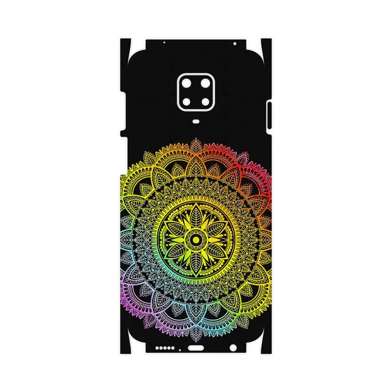 برچسب پوششی ماهوت مدل Mandala Design 4-FullSkin مناسب برای گوشی موبایل شیائومی Redmi Note 9 Pro