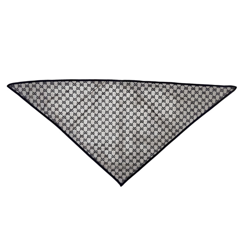 روسری زنانه مدل سه گوش تور طرح جانان