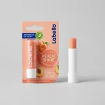 بالم لب لابلو مدل PEACH Shine با رایحه هلویی، مرطوب‌کننده و براق‌کننده لب، محافظت از خشکی و ترک لب، نرم‌کننده و ماندگاری طولانی