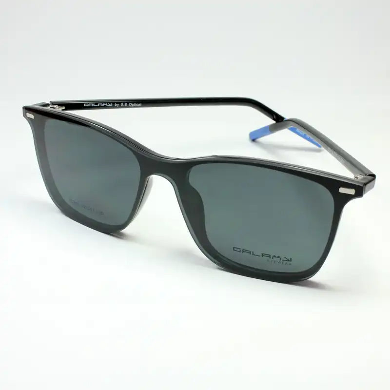 فریم عینک طبی گلکسی مدل 70241 به همراه کاور آفتابی