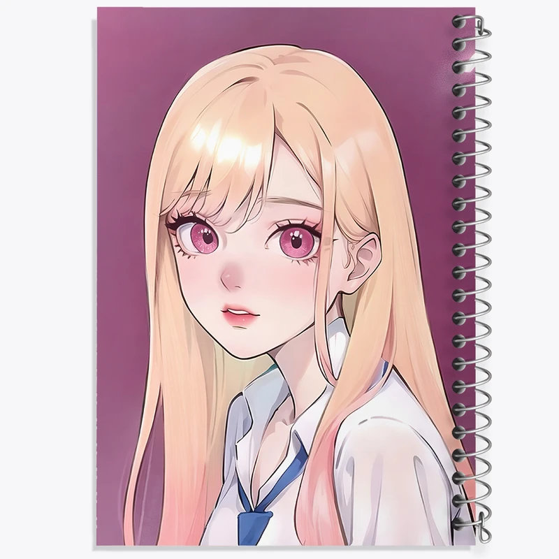 دفتر لیست خرید 50 برگ خندالو طرح انیمه دارلینگ (Darling) کد N4952