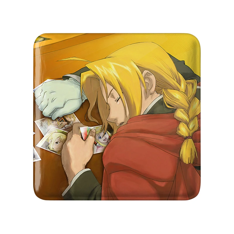 مگنت خندالو طرح ادوارد الریک انیمه کیمیاگر تمام فلزی Fullmetal Alchemist کد 12681
