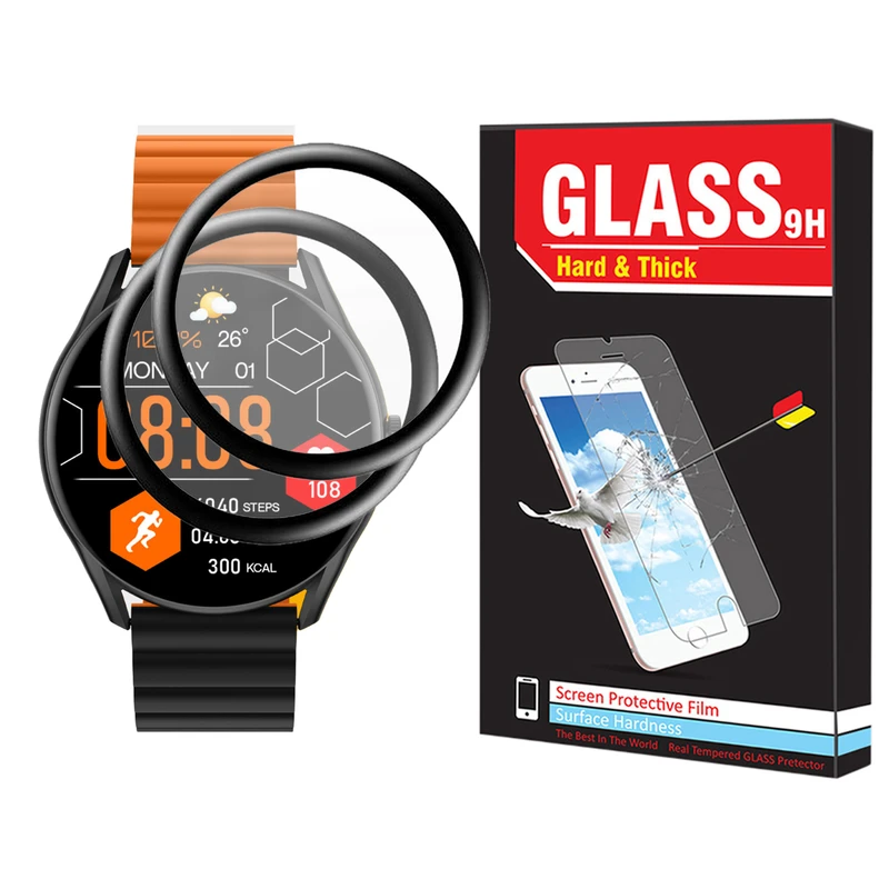 محافظ صفحه نمایش نانو هارد اند تیک مدل NHT مناسب برای ساعت هوشمند شیائومی Glorimi M1 Pro بسته دو عددی
