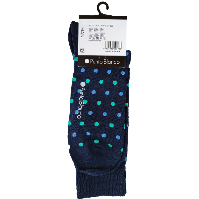 جوراب مردانه پونتو بلانکو مدل کتان آلگودون طرح دار 599-10-74718 جوراب مردانه پونتو بلانکو مدل کتان آلگودون طرح دار 599-10-74718