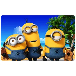 پادری طرح Minions کد 1107 سایز 75x45 سانتی متر