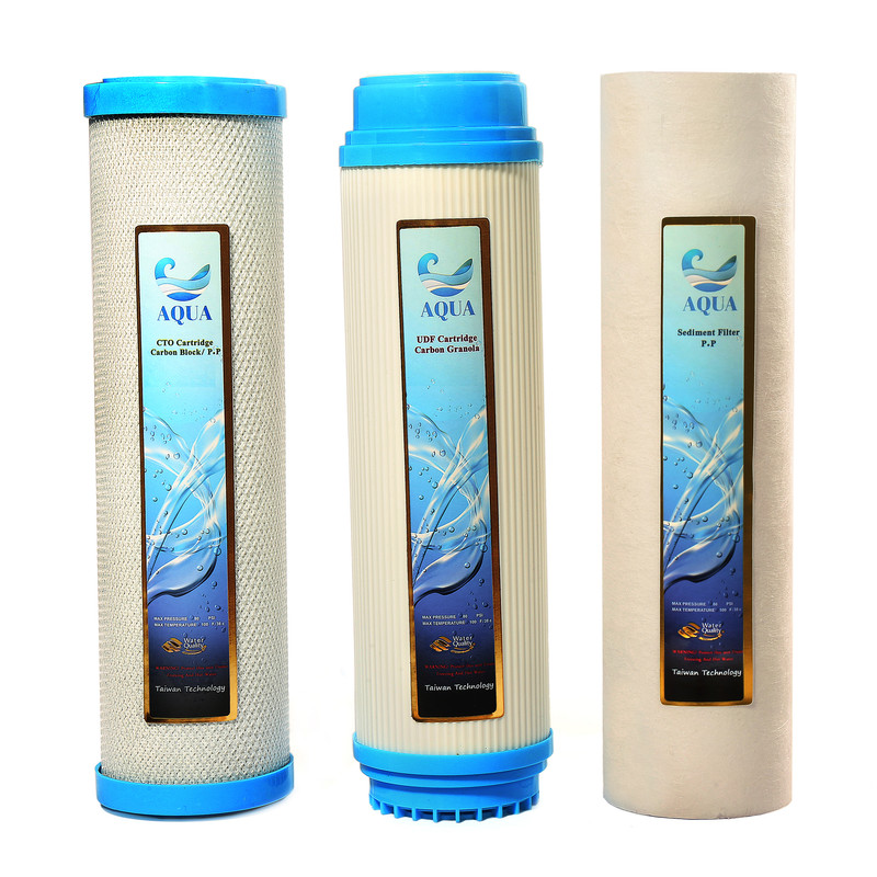 فیلتر دستگاه تصفیه آب آکوا مدل Aqua-3S-plus-RO مجموعه 4 عددی فیلتر دستگاه تصفیه آب آکوا مدل Aqua-3S-plus-RO مجموعه 4 عددی