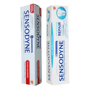 خمیر دندان سنسوداین مدل Action sensibilite حجم 75 میلی لیتر به همراه خمیر دندان سنسوداین مدل Repaire حجم 75 میلی لیتر
