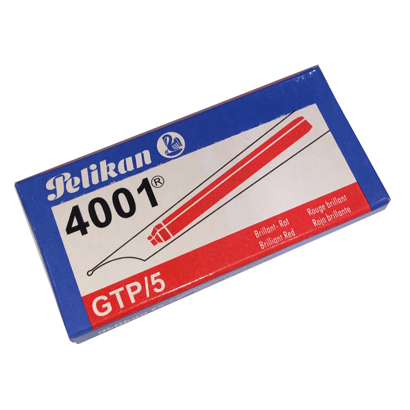 کارتریج جوهر خودنویس پلیکان مدل GTP5 کد 63 بسته 5 عددی