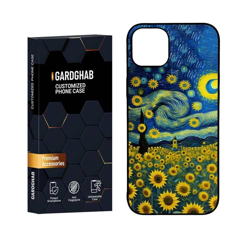 کاور گارد قاب مدل هنری مناسب برای گوشی موبایل اپل iPhone 15 Plus