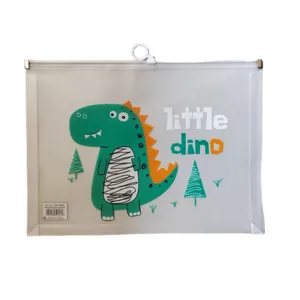 پوشه مدل زیپ کیپ طرح دایناسور