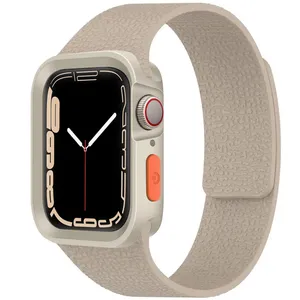 Sprig Skin pattern-Amizze Band suitable for Apple Watch Series SE/SE2/SE3/4/5/6 size 40mm with cover