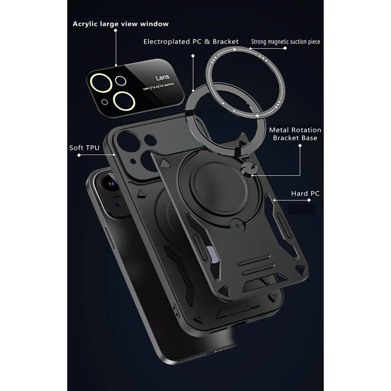 کاور اسپارتان مدل Hybrid Strap مناسب برای گوشی موبایل سامسونگ Galaxy A12 به همراه بند