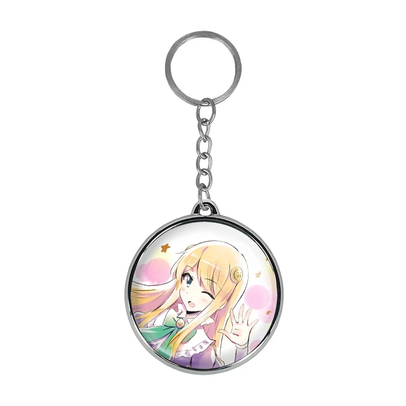 جاکلیدی خندالو طرح انیمه در دنیایی دیگر با تلفن هوشمندم مدل دوطرفه کد 2715827147