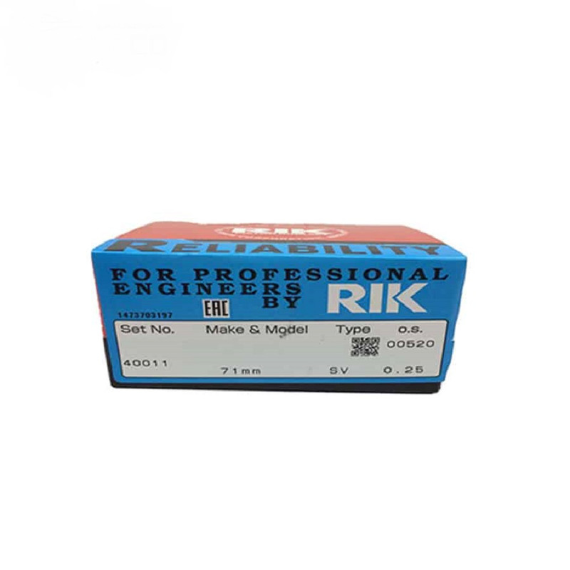 رینگ موتور ریک مدل 0/25 کد 01019 مناسب برای پراید بسته 20 عددی