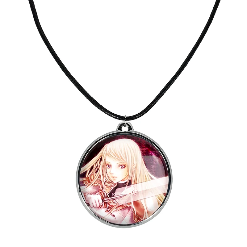 گردنبند خندالو مدل گالاتیا انیمه کلیمور کد 3348333484