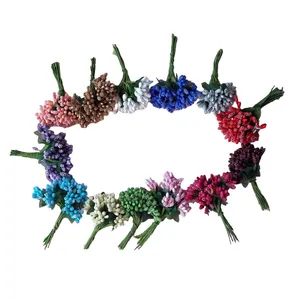 دسته گل مصنوعی مدل پرچم شکری مجموعه 13 عددی