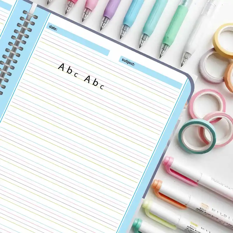 دفتر زبان مستر راد مدل 4 خط طرح ملل کد fiory 1770