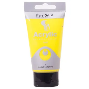 رنگ اکریلیک پارس آرتیست کد07 Cadmium Lemon Hue سایز 075