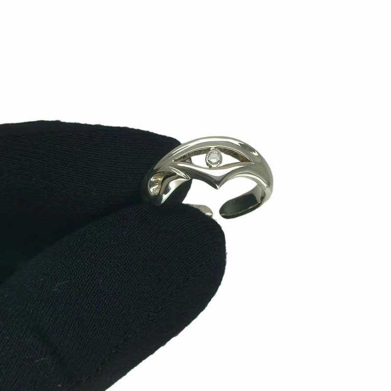 ست انگشتر نقره زنانه و مردانه مدل نگین دار