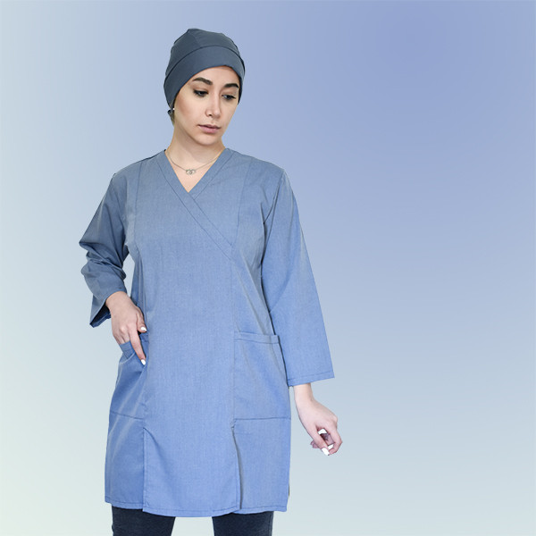 روپوش پزشکی زنانه تادو مدل RO9 روپوش پزشکی زنانه تادو مدل RO9