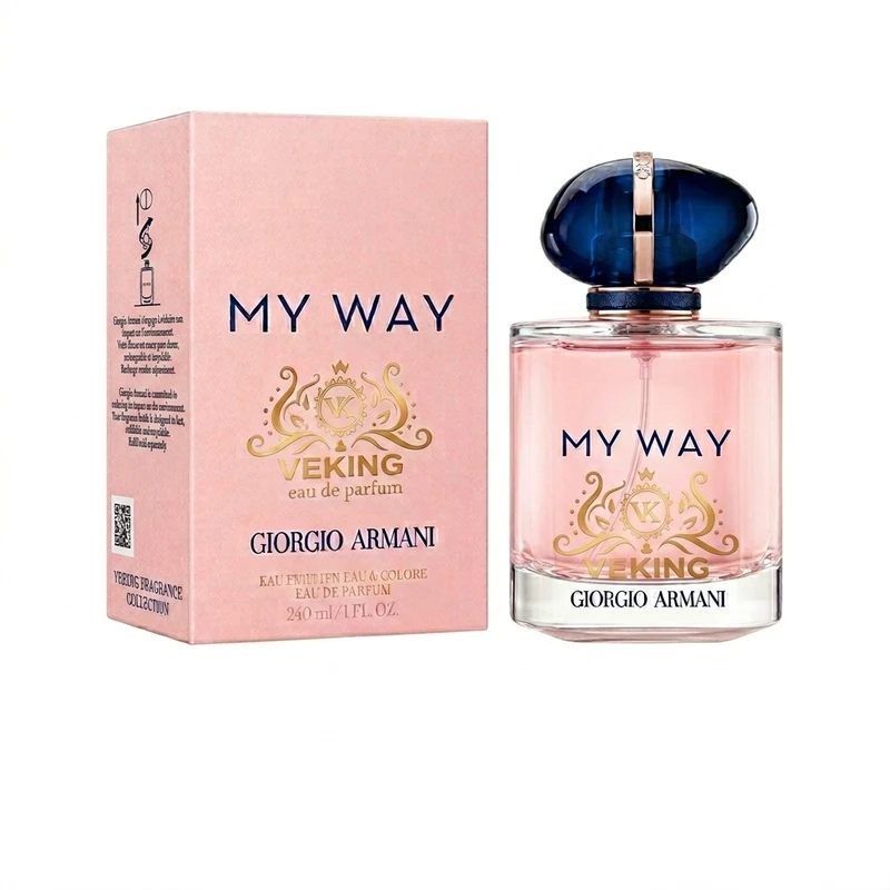 ادوپرفیوم زنانه وکینگ مدل MY WAY با رایحه معتدل حجم 90 میلی‌لیتر